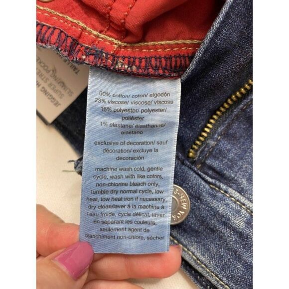 Tommy Hilfiger High Rise Jean Jeggings Women's‎ 24 Blue Slimming Pockets Stretch - Picture 12 of 16